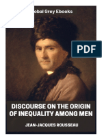 Jean Jacques Rousseau Discourse On The Origin of Inequality Among Men