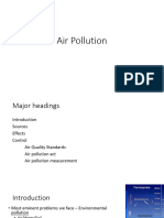 Unit V - Air Pollution