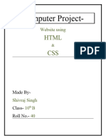 Computer Project PDF