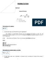 PERMUTATIONS AND COMBINATIONS (Reviewer)