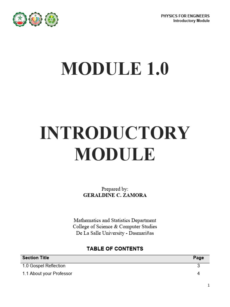 Introductory Physics Module for Engineers | PDF | Heat | Electricity