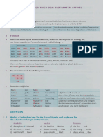 Adjektivdeklination Nach Dem Bestimmten Artikel