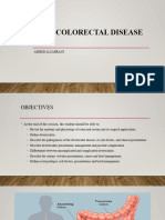 Benign Colorectal Disease: Ahmed Alzahrani