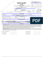 Uog Application Form