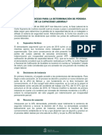 ¿Cual Es El Proceso para La Determinacion de Perdida de La Capacidad Laboral