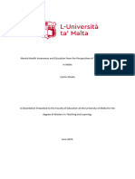 Official Masters Dissertation