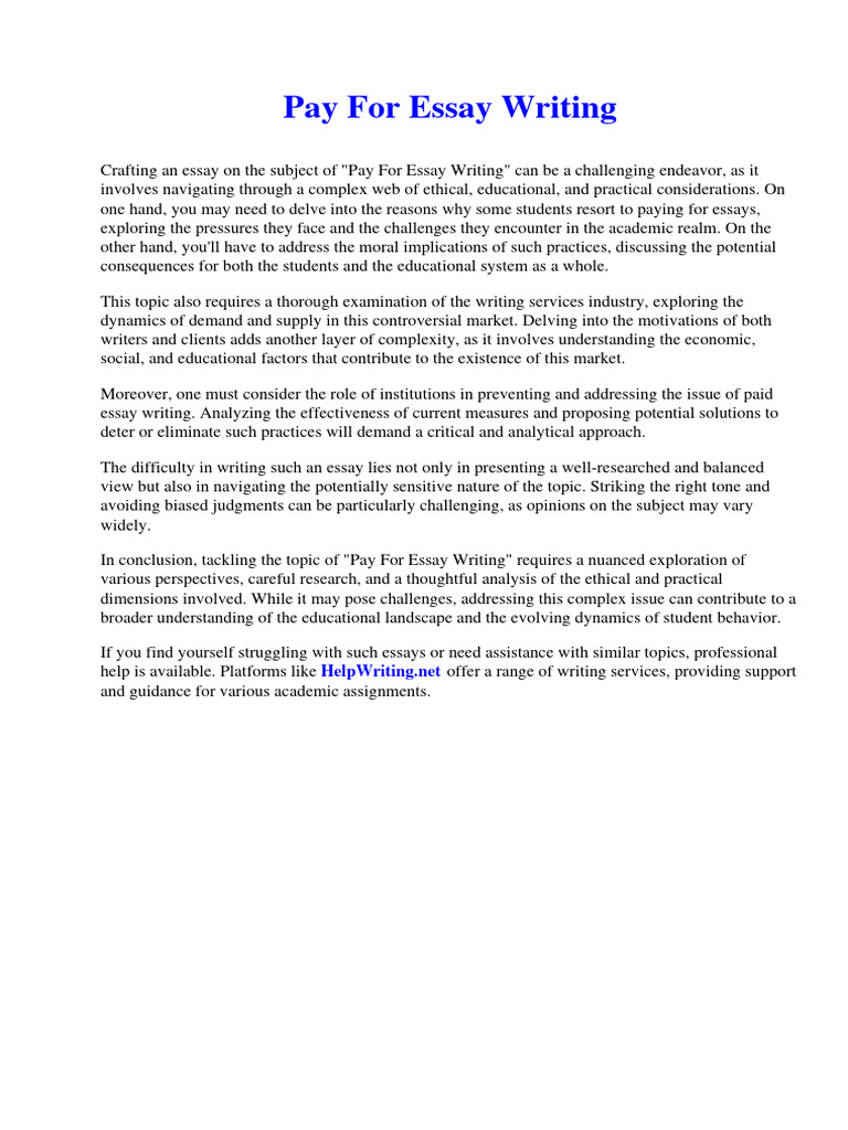 Define Essay Writing Pdf