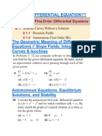 Lecture Note On ODEs Math 4241