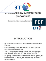 BT Creating New Customer Value Propositions SNEHA