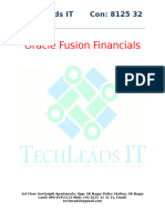Fusion Finance GL Module