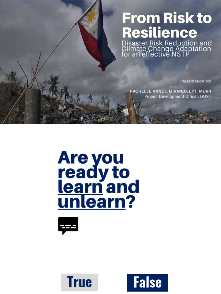 Philippine Disaster Context | PDF | Natural Disasters | Natural Hazards