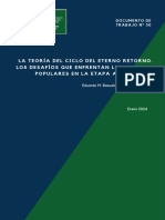 La Teoria Del Ciclo Del Eterno Retorno