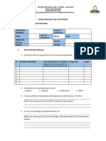 Tutoria FICHA PERSONAL DEL ESTUDIANTE