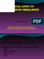 Dr. Hendrata - CLINICAL POTASSIUM IMBALANCE (Slide PERNEFRI Jakarta (24-27 Nop 2011)