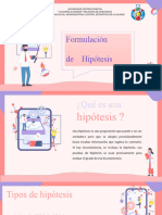 Formulacion de Hipotesis