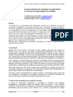 100 ENEGEP 2004 Uma Metodologia para Obtencao de Constantes Orcamentarias