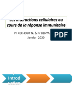 Partager - 1 - Les Interactions Cellulaires Au Cours de La Réponse - PPTX 2020