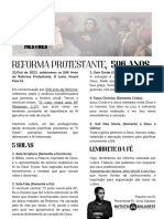 506 Anos - Reforma Protestante