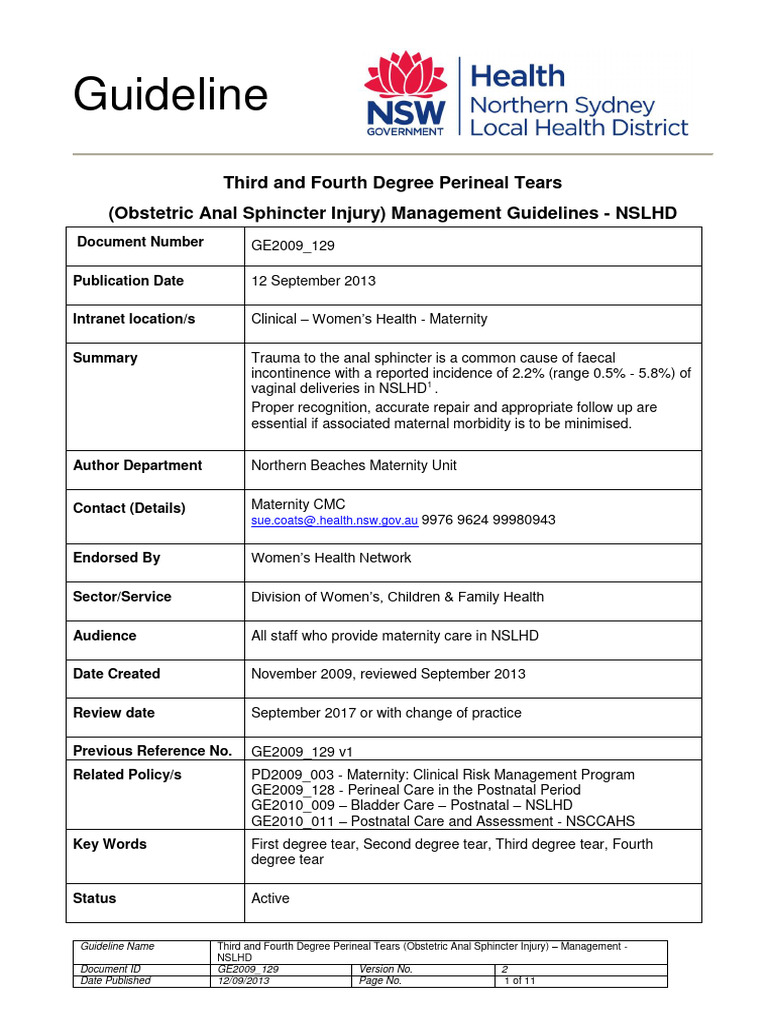 Third and fourth degree perineal tears download free pdf childbirth