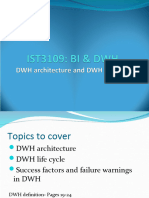 2 Lecture 2-DWH architecture and lifecycle