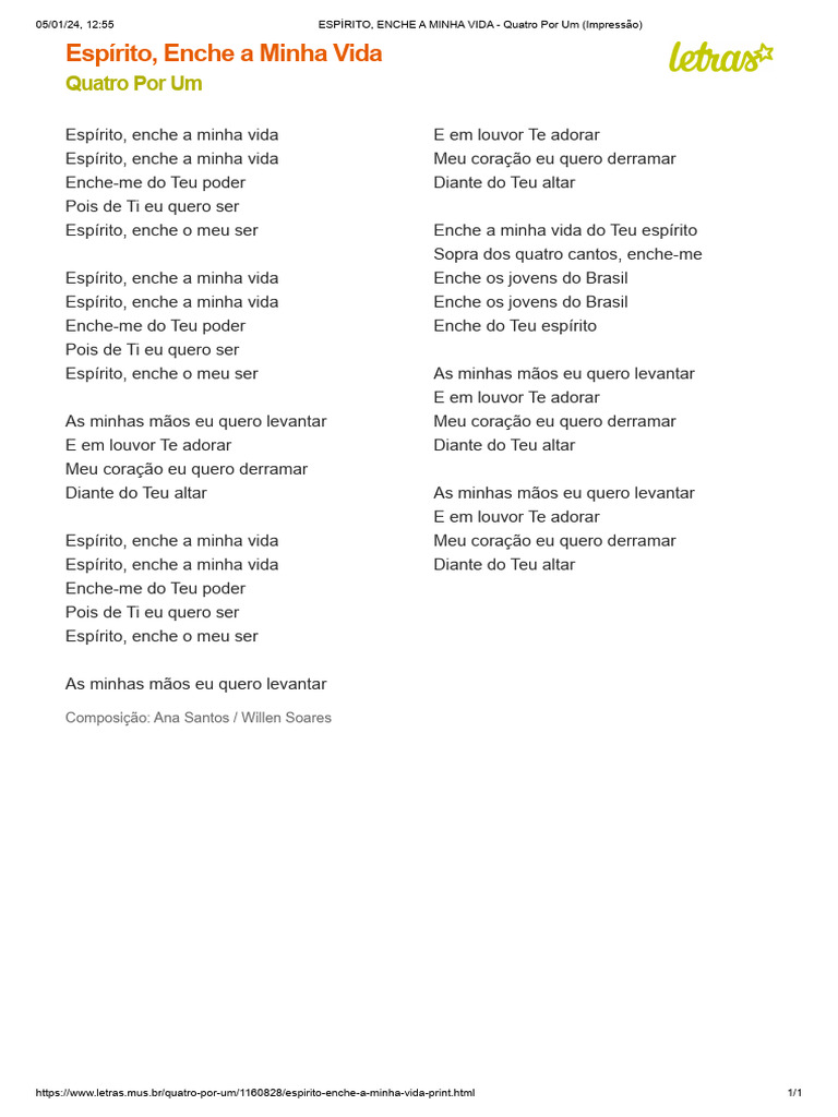 Letra de 