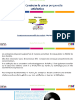 Chapitre I - Construire La Valeur Perçue Et La Satisfaction