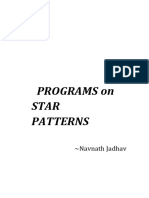 Java Star Programs