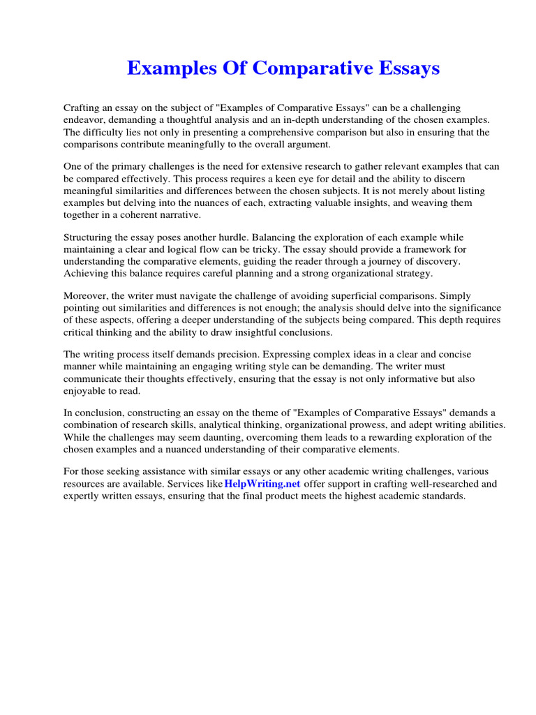 Comparative Essay Writing Challenges | PDF | Apartheid | Essays