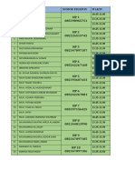 Jadwal Menelpon Sabtu