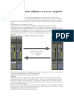 Principios Básicos Del Proceso de Mezcla - Semana 4. Compara Tu Mezcla Final Con Tu Referencia. Análisis de Mezcla