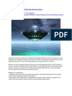 UFO Hasil Ciptaan DAJJAL Dan Kontroversinya
