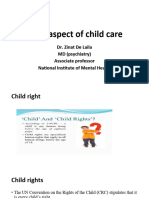 Legal Aspect of Child Care