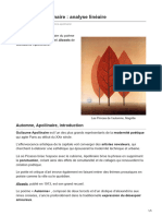 Automne Apollinaire Analyse Linéaire