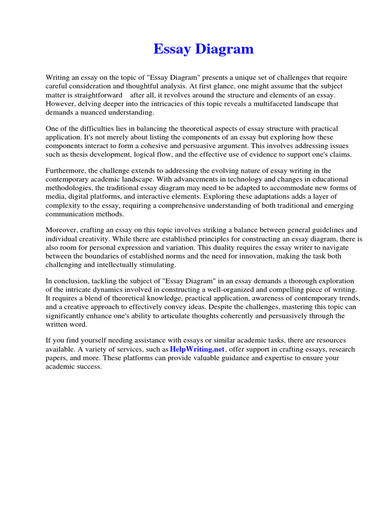 Essay Diagram PDF Carl Jung Essays