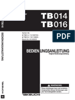 TB014 - 016 Bedienungsanl.