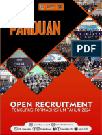 Panduan Open Recruitment Pengurus Formadiksi UM Tahun 2024