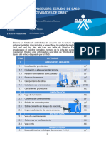 Evidencia de Producto Estudio de Caso. Listado de Actividades de Obra