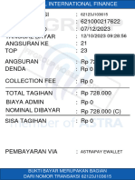 KUITANSI ELEKTRONIK ANGSURAN 