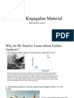 Analisa Kegagalan Material Dan Korosi