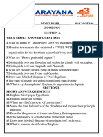 JR - Inter Zoology Model Paper 4