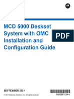 6802987C96-U Enus MCD 5000 Deskset System With OMC Installation and Configuration Guide