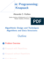 04 Dynamic Programming 3 Knapsack