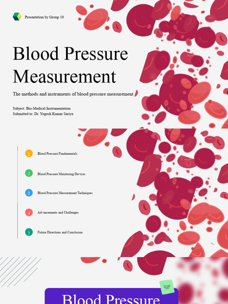 Blood Pressure Measurement | PDF | Blood Pressure | Diastole