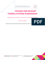 FCSS-FESC 2024 Ontario Pre-Budget Consultations Submission