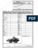 Check List - Cargadora Frontal