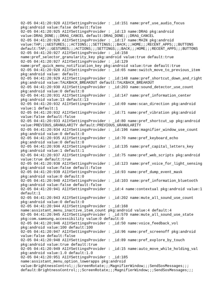 A11yprovider log pdf google mobile telecommunications user equipment