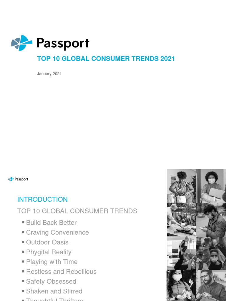 Top 10 Global Consumer Trends 2021 PDF Sustainability E Commerce