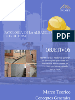 Patologia en La Albañileria Estructural