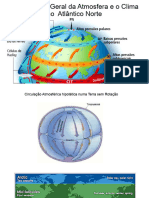 A Circulação Geral Da Atmosfera e o Clima No Atlântico Norte