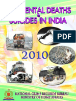 Accident Deaths & Suicides  in India 2010 Full Report